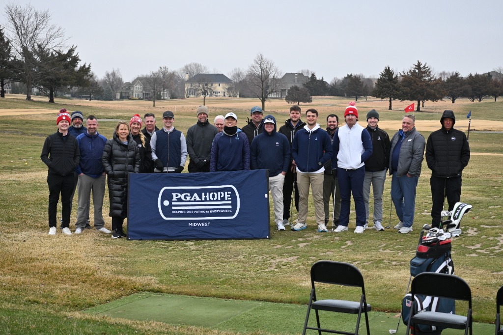 PGA REACH Midwest and PGA HOPE participants gathered across Kansas and Western Missouri