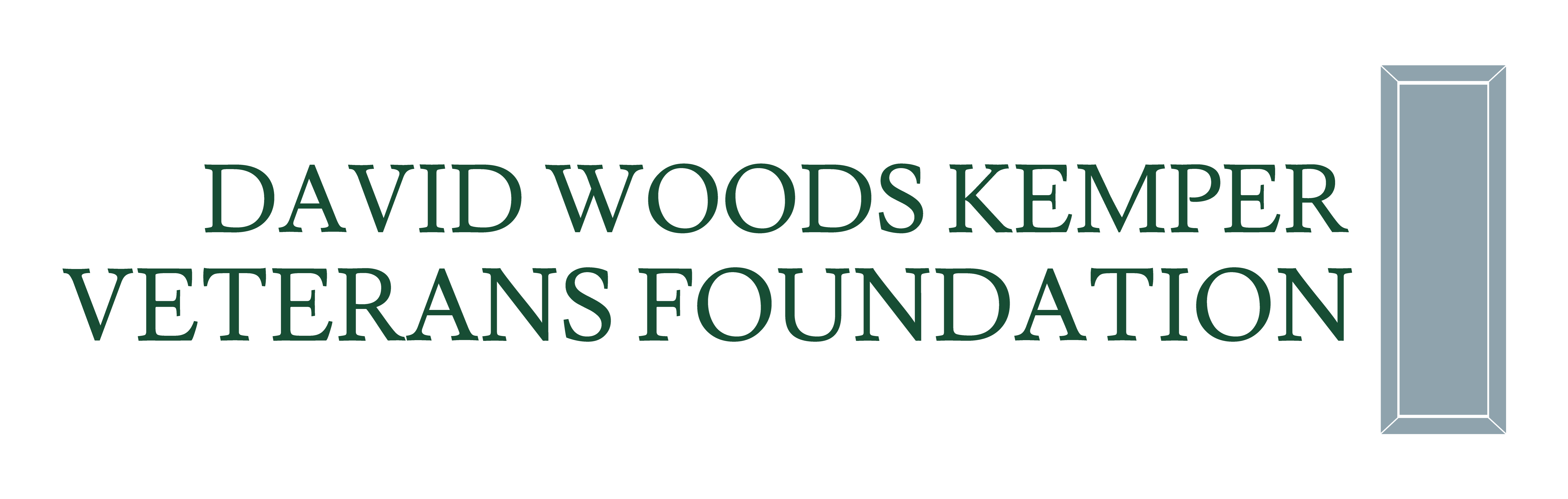 David Woods Kemper Veterans Foundation logo